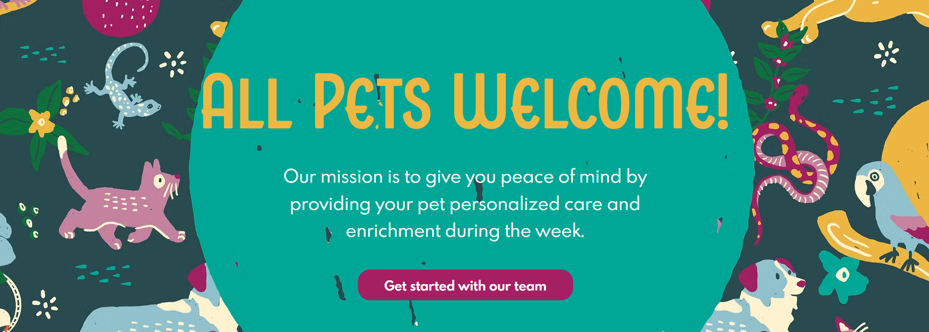 Happy Tails Orlando - Pet Care Website with Client Portal System