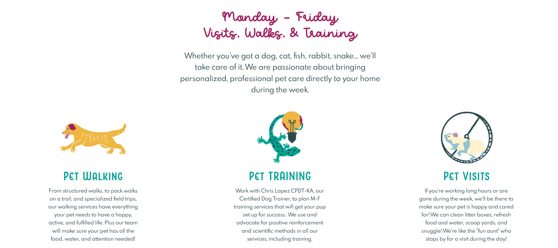 Pet Services Overview